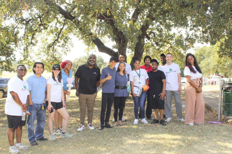 Texas Care Stop 6 team at a Fort Worth community Care Fair
